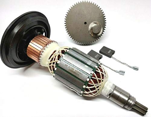 Rotor de motor y engranaje excéntrico para Bosch GSH 11 E, Berner BCDH-11, WÜRTH MH 10-SE