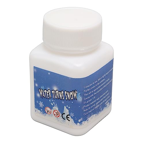 RTLR Nieve Artificial 65 G Poliacrilato de Sodio Polvo de Nieve Artificial Ampliamente Utilizado para Uso Doméstico