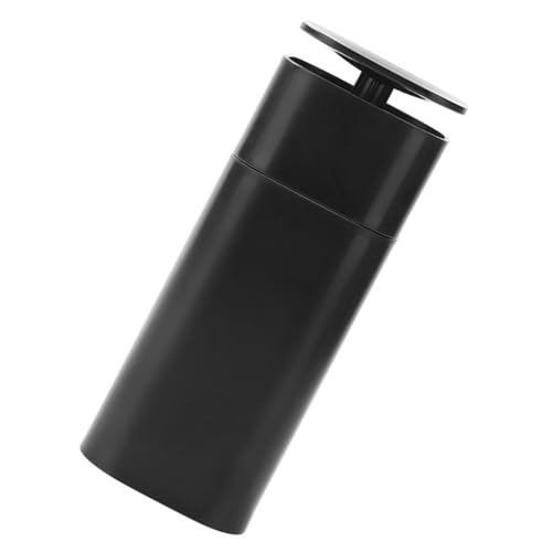 Rvtkak Botella con Bomba, Dispensador de Bomba de Plástico Portátil para Loción (Negro)