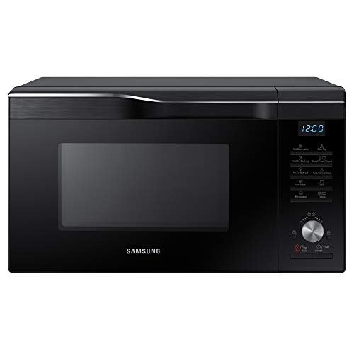 Samsung Independiente Horno de microondas combinado HotBlast™ MC28M6035CK/ET, freír al aire + parrilla 900 W + 1500 W, 28 L, 52 x 31 x 46 p, color negro