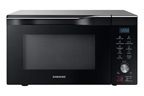 Samsung MC32K7055CT/EC Microondas de Convección con Grill, 32 Litros de Capacidad, Interior Cerámico Enamel, Potencia 900W/1500W/2100W, Tecnología HotBlast y Función Horno hasta 200º C, Negro