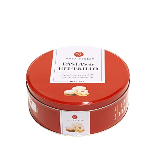 Santa Teresa - Lata De Pastas De Membrillo - Elaboradas De Manera Artesanal Con Ingredientes Naturales. Sin Aditivos Y Sin Conservantes - 600 Gramos