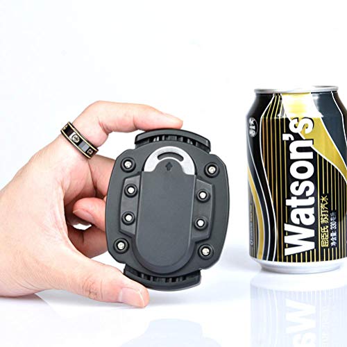 Sarari Abridor de latas de cerveza universal sin parte superior sin cerveza, abridor de latas de cerveza multifunción, cortador manual de bebidas de cerveza, abridor de latas, accesorios de cocina