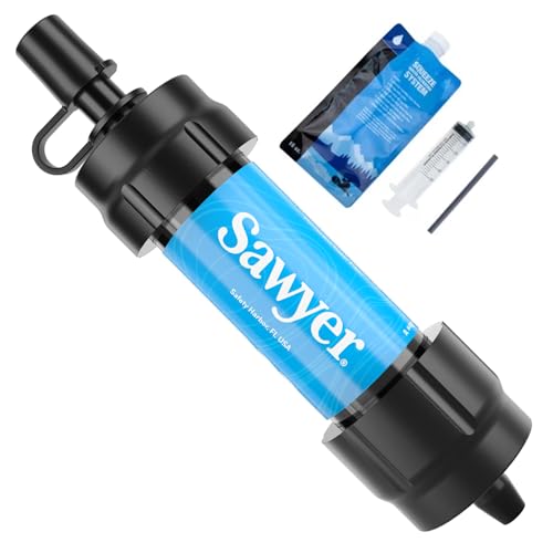 Sawyer Products Sistema de Filtro Mini portátil, Unisex, SP128 Mini Single, Azul