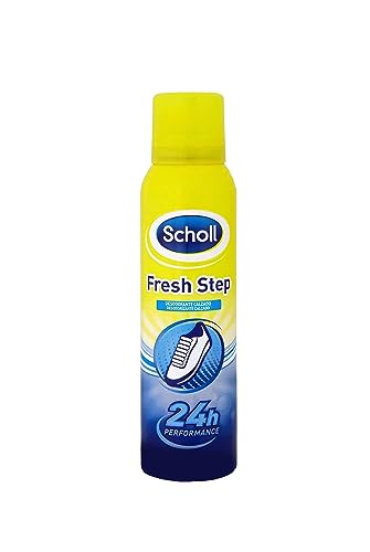 Scholl Fresh Step Desodorante Líquido Calzado 150ml | Elimina Olor y Protege por 24h | Fórmula Dual-Active | Sin Residuos