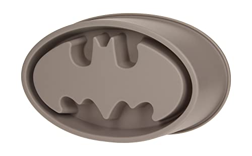 SD TOYS - Molde de Silicona para Bizcochos y Tartas Calientes o Fríos, con Logo de Batman, 1300 ml, 22 x 13,5 cm