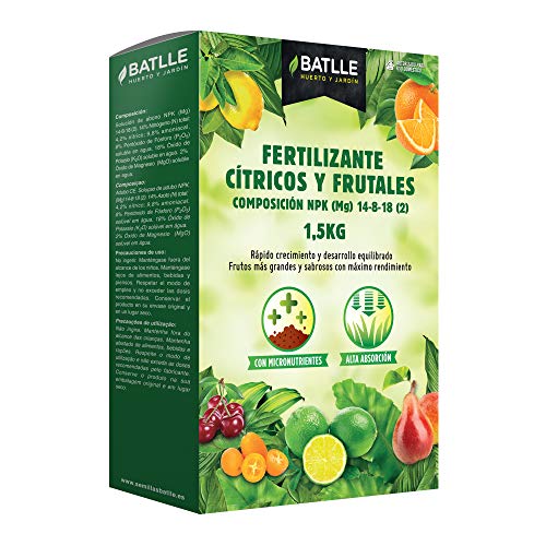 Semillas Batlle Fertilizante Citricos y Frutales - Caja 1,5kg - Batlle