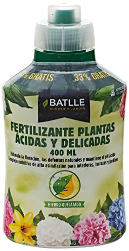 Semillas Batlle Fertilizante Plantas Ácidas y Delicadas - 400ml