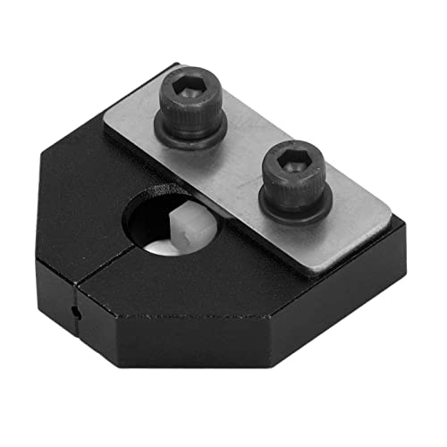 Sensor de Conector de Soldador de Filamentos, Accesorio de Aleación de Aluminio de 1,75mm, Ensamblador de Filamentos, Conexión de Filamento de Impresora 3D Roto para Impresora 3D (Negro)