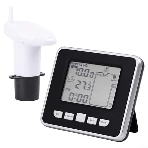 Sensor de nivel de agua ultrasónico, indicador de temperatura ultrasónico, indicador de nivel de llenado para cisterna, tanque de agua de lluvia