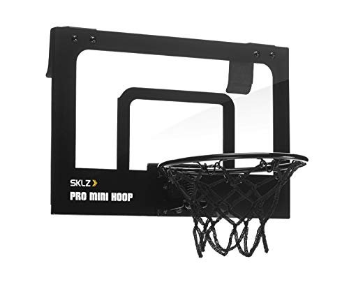 Sklz Pro Mini Aro de Baloncesto, Unisex-Adult, Black, Micro (15" x 10")