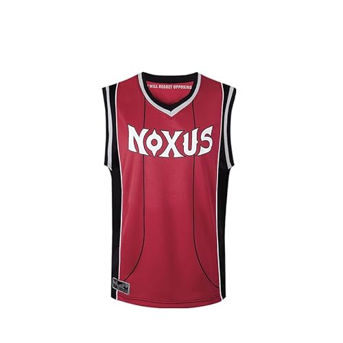 Slam Master Shohoku Sakuragi School Basketball Team Tops Shirt LOL League of Legends Noxus Chaleco Deportes Suelto Uniforme Jerseys, Noxus Jerseys, 3XL