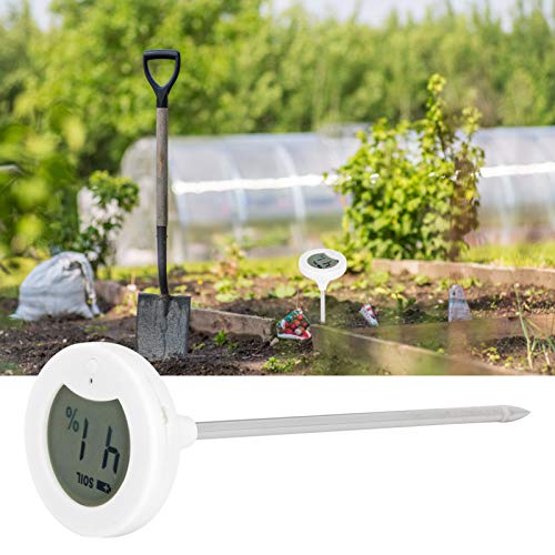 Snufeve6 Detector de Humedad del Suelo, medidor de Suelo Accesorio de jardín para plantadores de Frutas y Verduras, así como para Plantar árboles y césped