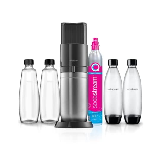  SodaStream – Botellas para preparar bebidas con gas plástico  transparente
