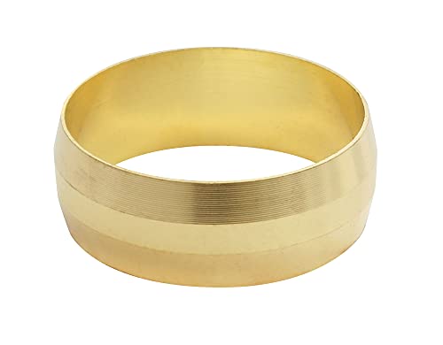 SOMATHERM FOR YOU - anillo de latón para la igualdad de accesorio de compresión - tubo de cobre Ø12-4 partes Bolsita