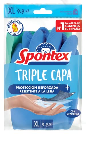 Spontex - Guante Triple Capa - Talla XL (9 - 9 1/2) - 1 pack