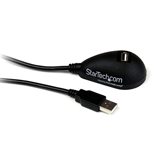 StarTech.com USB Extension - Cable USB (1.5 m), Negro