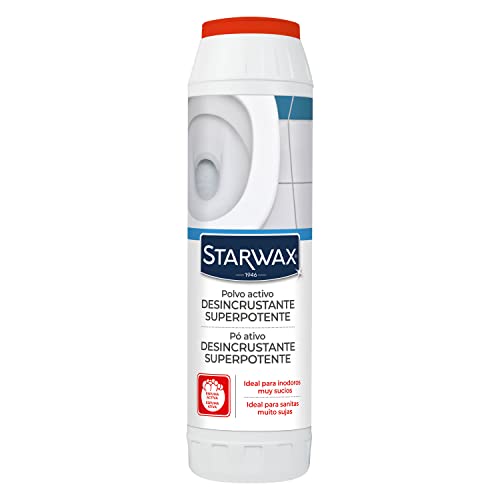 Starwax Polvo activo DESINCRUSTANTE SUPERPOTENTE 1kg-Ideal para descalcificar los WC