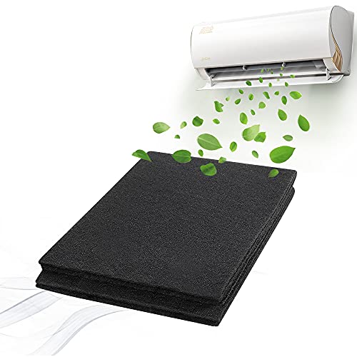 STCRERAG almohadillas de carbono de corte para ajuste filtros universales de repuesto de carbón activado, aire, compost, para purificadores de aire acondicionado