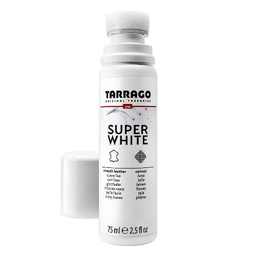Super White 75 ml | Blanqueador para Calzado | Apto para cualquier Superficie: Cuero, Piel Lisa, Piel Sintética y Lona | Para Zapatos y Zapatillas