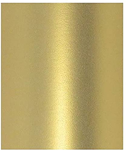 Syntego Papel A4 Dorado Real Color Oro Nacarado 120gsm Doble Cara Adecuado para Impresoras de Chorro de Tinta y Láser (10) (Dorado)