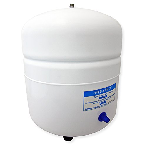 Tanque de agua de acero 3,2G 12,1L Ósmosis inversa Accesorios filtros de agua Equipos ósmosis