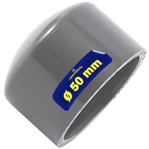 Tapón Hembra Ø 50 mm de PVC U Se Utiliza para Sellar la Tubería con un Cola - Garantía de 10 Años - MONTERAL