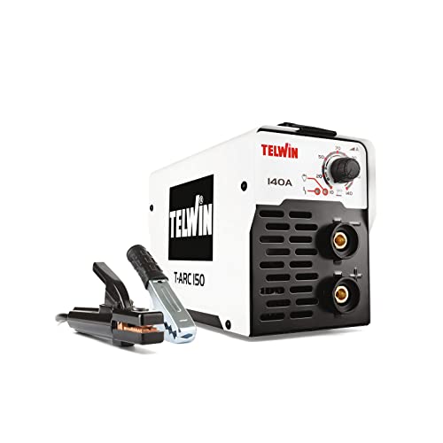 Telwin T-ARC 150 Soldadora Inverter a Electrodo 140A 230V con Accesorios para Soldadura MMA