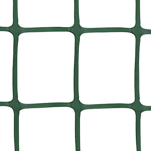 Tenax Malla Trepadora Corolla 1,00x5 m Verde, Red de Plástico para Soporte de Flores y Plantas Trepadoras, Ideal como Celosía para Soporte de Pared de Flores