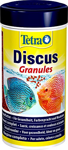 Tetra Discus (especialmente a la nutrición necesidades de peces de Diskus adaptados Principal Forro en forma de granulado), diferentes tamaños