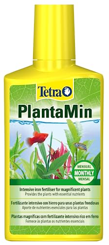 Tetra PlantaMin - Fertilizante rico en hierro para unas plantas exuberantes y de un verde intenso, aplicación mensual, 250ml
