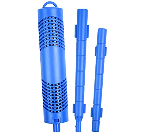 Tiardey Hot Spring Piscina bañera purificador de Agua Palo Filtro Mineral Filtro de Agua Dispositivo de purificación de Agua del Grifo (Azul)
