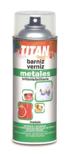 Titan M47811 - Barniz para metales 400 ml spray