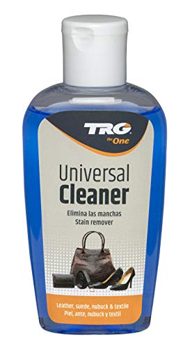 TRG The One - Limpiador líquido para Calzado de Piel, Ante, Nubuck y Textil | Elimina las manchas en zapatos y complementos | Universal cleaner, 125ml
