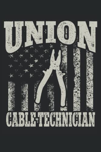 Union Cable Technician: Cable Technician Notebook and Journal, Medium Ruled, 100 Pages, 6"x9"