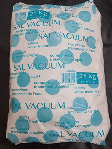 Vacuum Sal EN TABLETAS DESCALCIFICADOR 25 KG