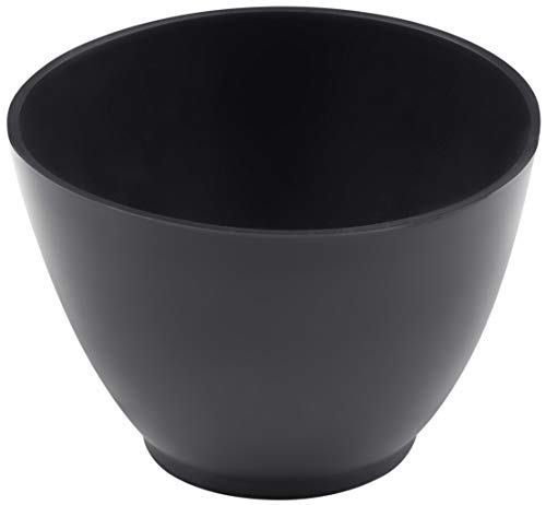 Vaso de yeso Meister – Negro – Plástico robusto – para mezclar yeso, masilla & Co. Recipiente para mezclar y bandeja de yeso, 4301000