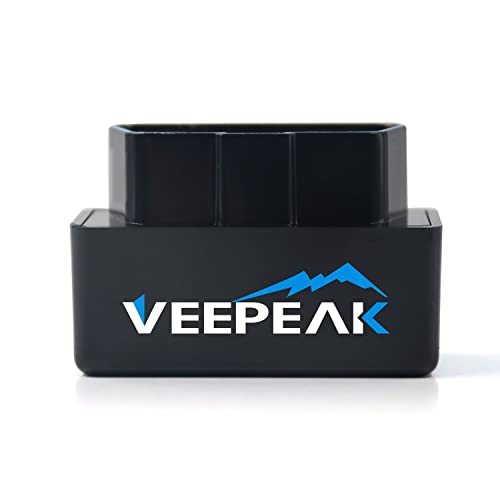 Veepeak Mini WiFi OBD II EOBD Adaptador Escáner de diagnóstico de automóvil Verificación del Motor Lector de código de luz para iOS y Android