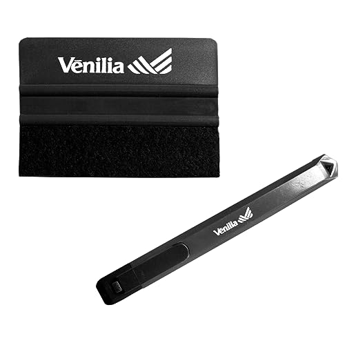 Venilia - Láminas adhesivas - set de procesamiento 2 piezas, accesorios para láminas adhesivas, escobilla de goma, set de herramientas, Venilia 54208