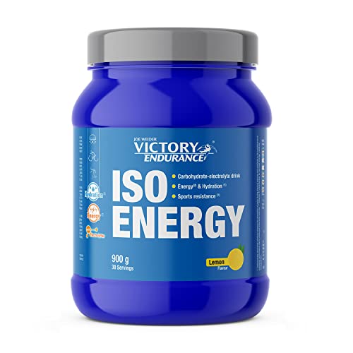 VICTORY ENDURANCE Iso Energy Limón Rápida Energía E Hidratación.con Extra De Sales Minerales Y Enriquecido Con Vitamina C, 900 GR, 900 ml