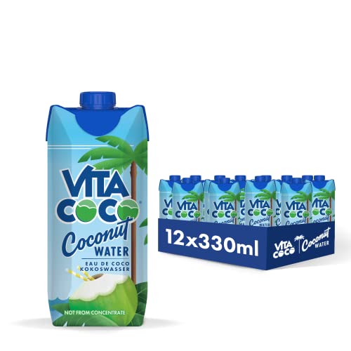 Vita Coco Agua de Coco Natural - Paquete de 12 x 330 ml - Total: 3960 ml
