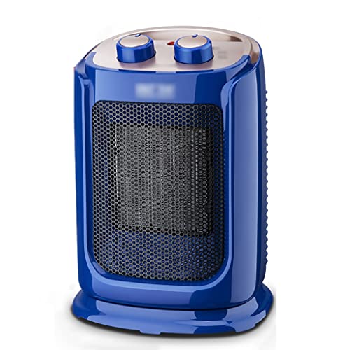 VITEIN Calentadores domésticos pequeños Calentadores rápidos Calentadores eléctricos de bajo Consumo pequeños hornos solares Calentadores eléctricos de Mesa (Color : Azul, S : 19 * 27.5cm)