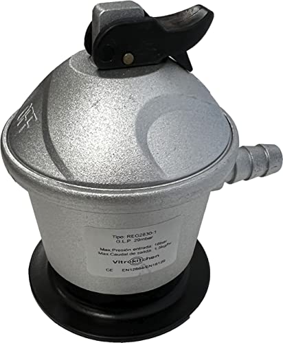 Vitrokitchen - Regulador Gas Butano Domestico 28/30mbar