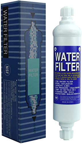 Water Filter 5231JA2012A | Filtro de Agua para Refrigerator - Compatible con LG, Hotpoint Modelos 5231JA2012B, BL9808, BL-9808