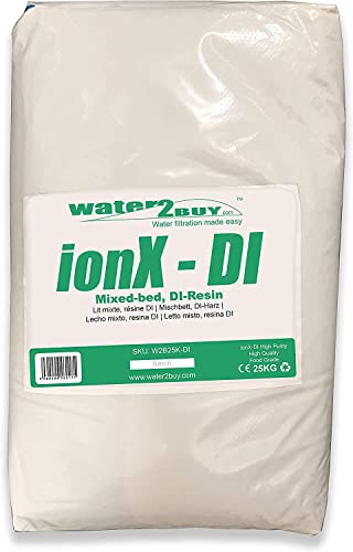 Water2buy Easy Resina ionX-DI | Resina DI de Intercambio iónico para ablandadores de Agua.