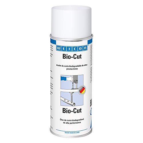 WEICON Bio-Cut 400 ml Aceite para Cortes Todos los Metales, Biodegradable, Transparente