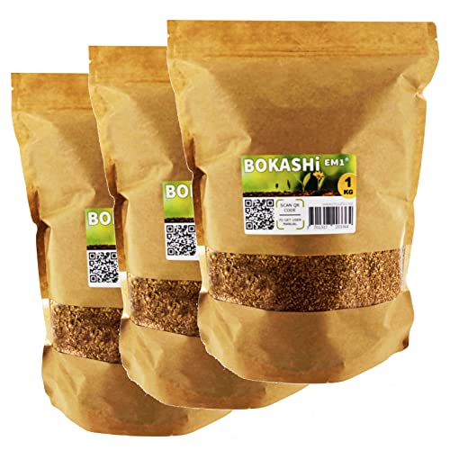 WormBox Bokashi 3kg, Acelerador/Activador Alta fermentación biológica EM-1® para compostador