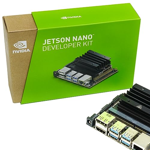 Yahboom Kit de Desarrollo Jetson Nano B01 de 4 GB La Placa Oficial para IA y robótica Proporciona cursos de programación Ros