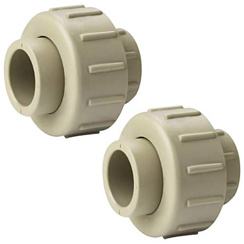 YOFASEN Conectores de Accesorios de tubería de PPR - Conectores de Tubería de Agua Rápida de Plástico para Manguera de Jardín,2 Piezas,20 mm(Diámetro interno)