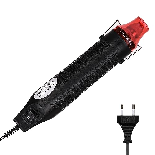 Yolando Pistolas de Aire Caliente, Profesional Calor de Herramientas Electric Embossing Heat Gun Power Tool Hot Air Temperature Gun (Negro)